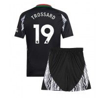 Arsenal Leandro Trossard #19 Koszulka Wyjazdowa dzieci 2024-25 Krótki Rękaw (+ krótkie spodenki)